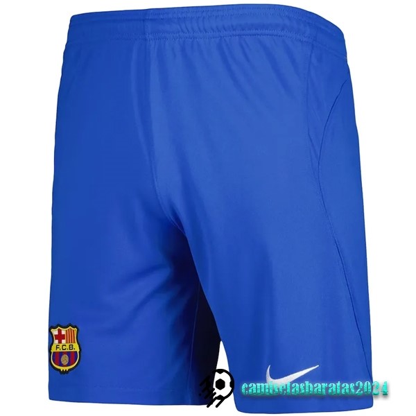 Replicas Segunda Pantalones Barcelona 2023 2024 Azul