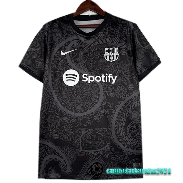 Replicas Tailandia Especial Camiseta Barcelona 2023 2024 Negro