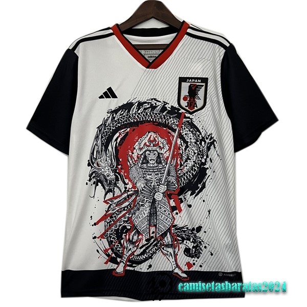 Replicas Tailandia Especial Camiseta Japón 2022 Blanco I Negro
