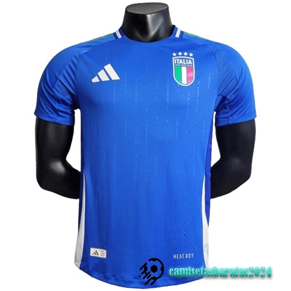 Replicas Tailandia Casa Jugadores Concepto Camiseta Italia 2023 Azul