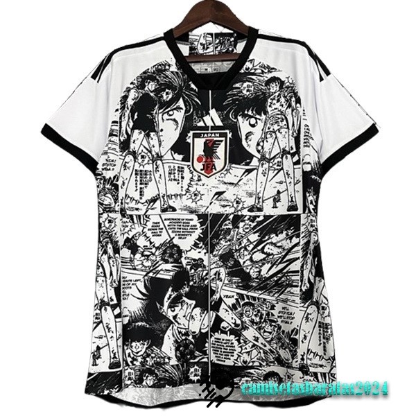 Replicas Tailandia Especial Camiseta Japón 2023 Negro Blanco
