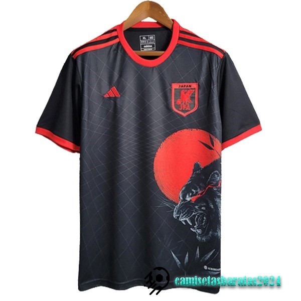 Replicas Tailandia Especial Camiseta Japón 2023 Negro Rojo