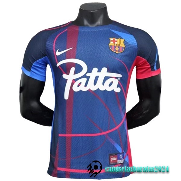 Replicas Tailandia Jugadores Especial Camiseta Barcelona 2023 2024 Azul