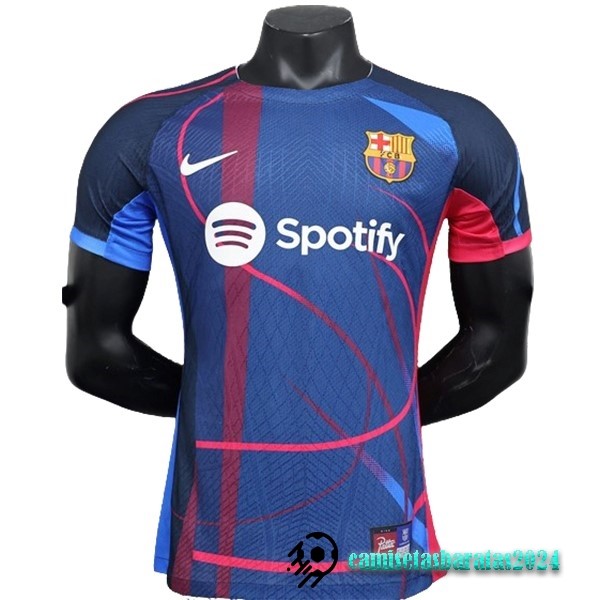 Replicas Tailandia Jugadores Especial Camiseta Barcelona 2023 2024 I Azul