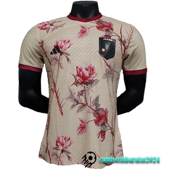 Replicas Tailandia Jugadores Especial Camiseta Japón 2023 Amarillo Rojo